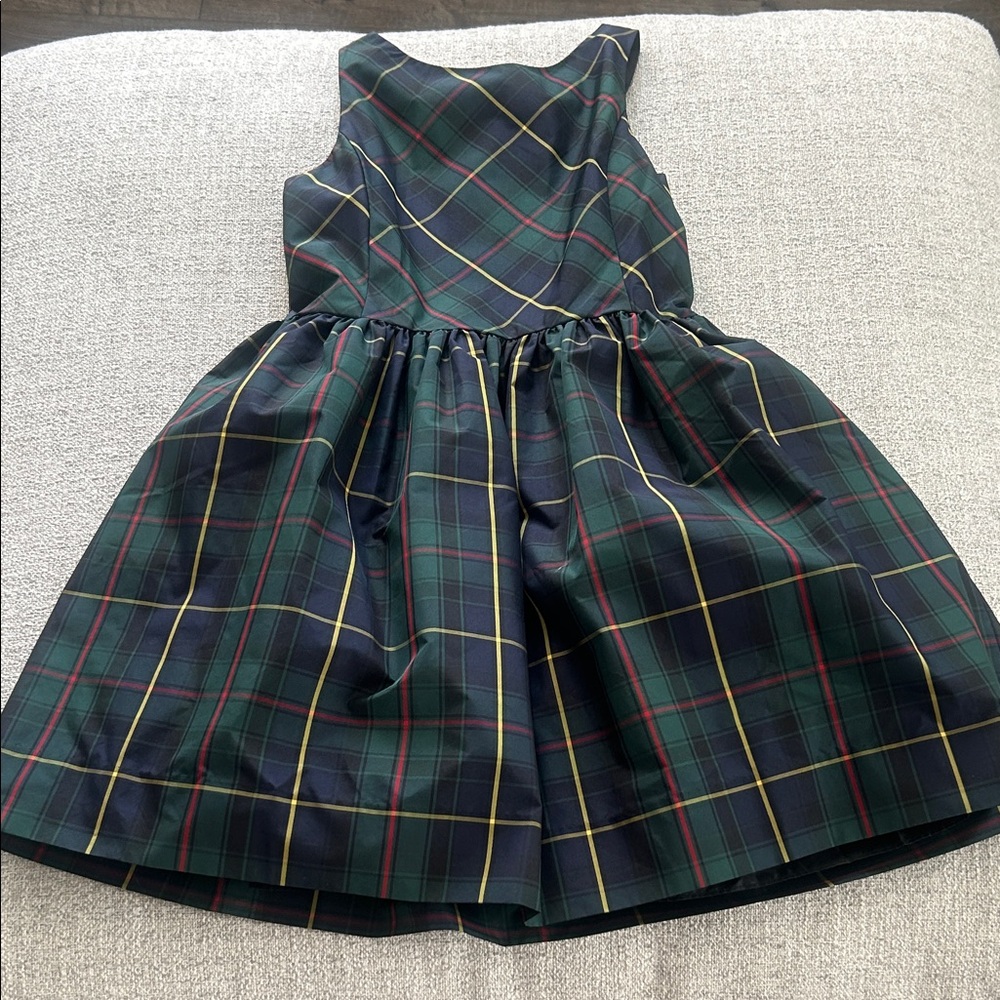 Polo by Ralph Lauren Plaid girls Dress - Green, Blue, Yellow, Red